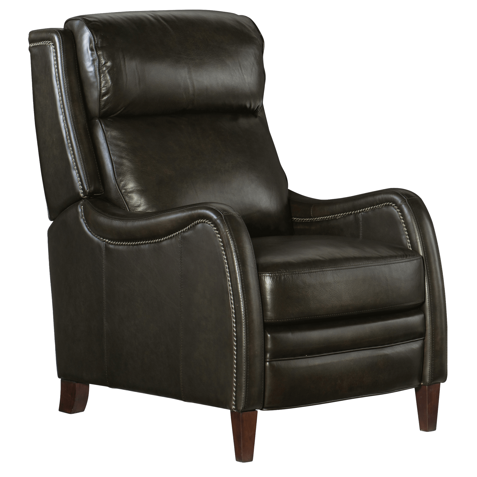Sulema Manual Push Back Recliner, Leather - Coja
