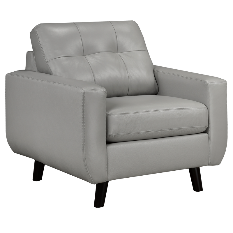 Tiena Leather Sofa and Chair Set