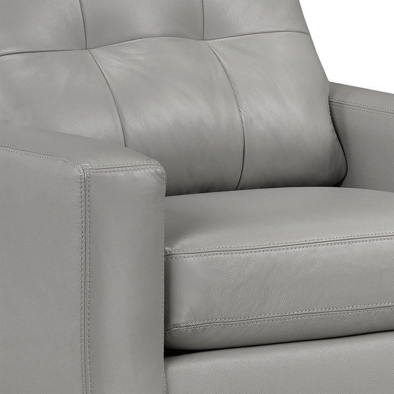 Tiena Leather Loveseat