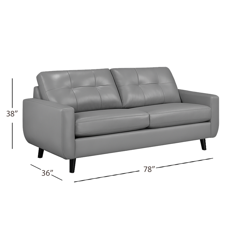 Tiena Leather Sofa