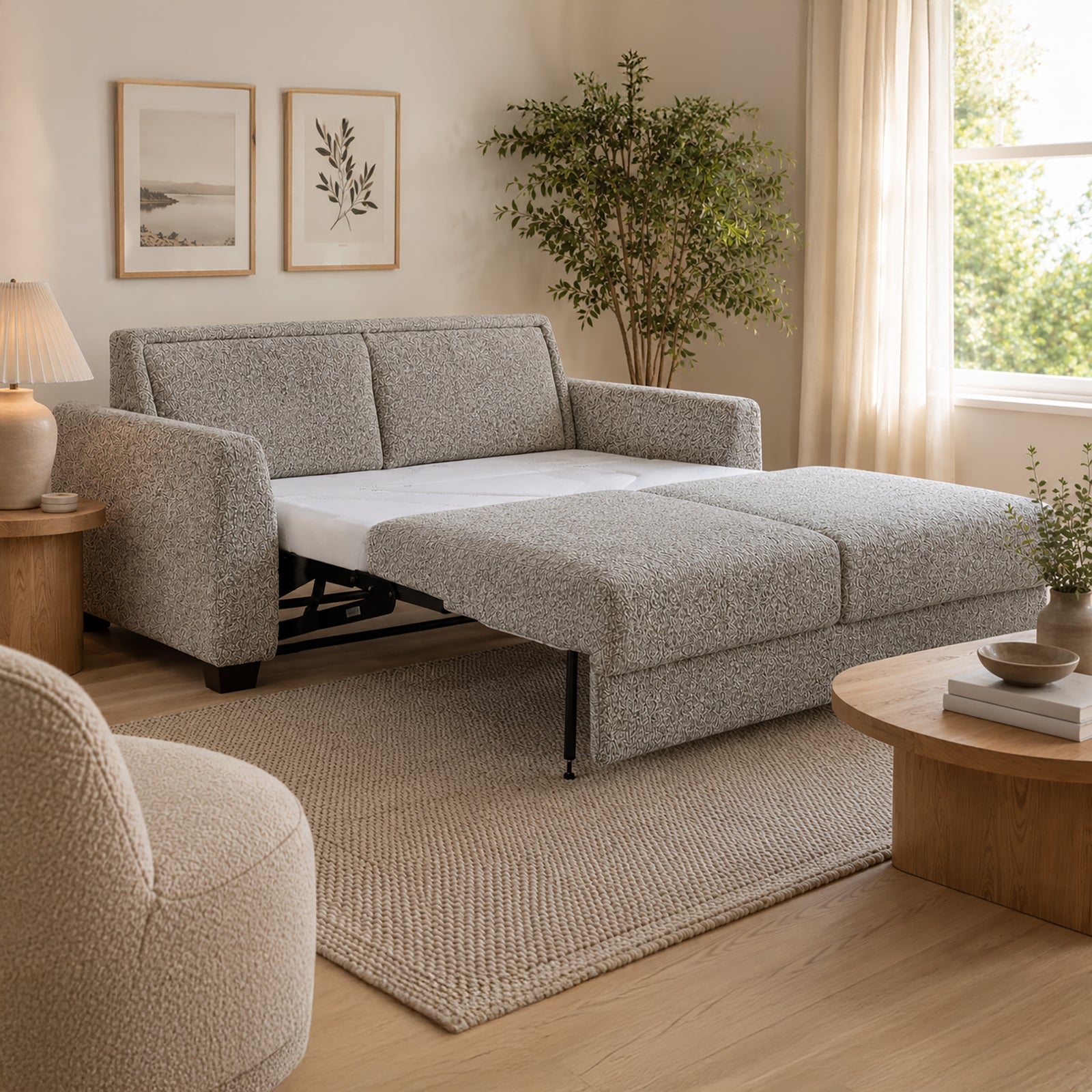 Toulon Queen Sleeper Sofa | Premium Comfort & Easy-Open Design - Coja