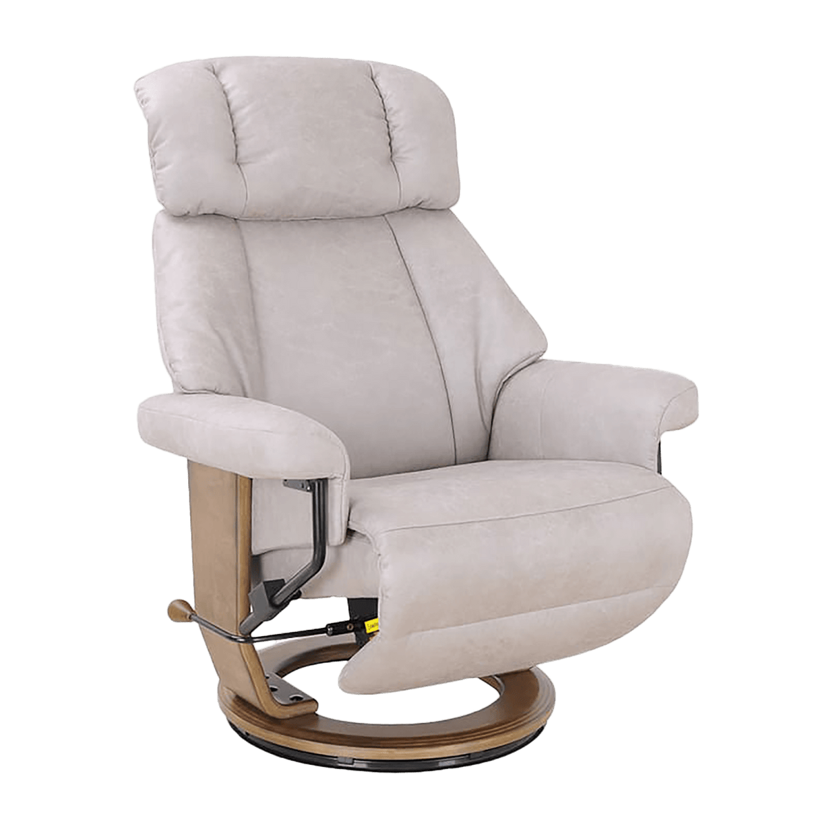 Tulin Swivel Recliner with Folding Ottoman - Coja