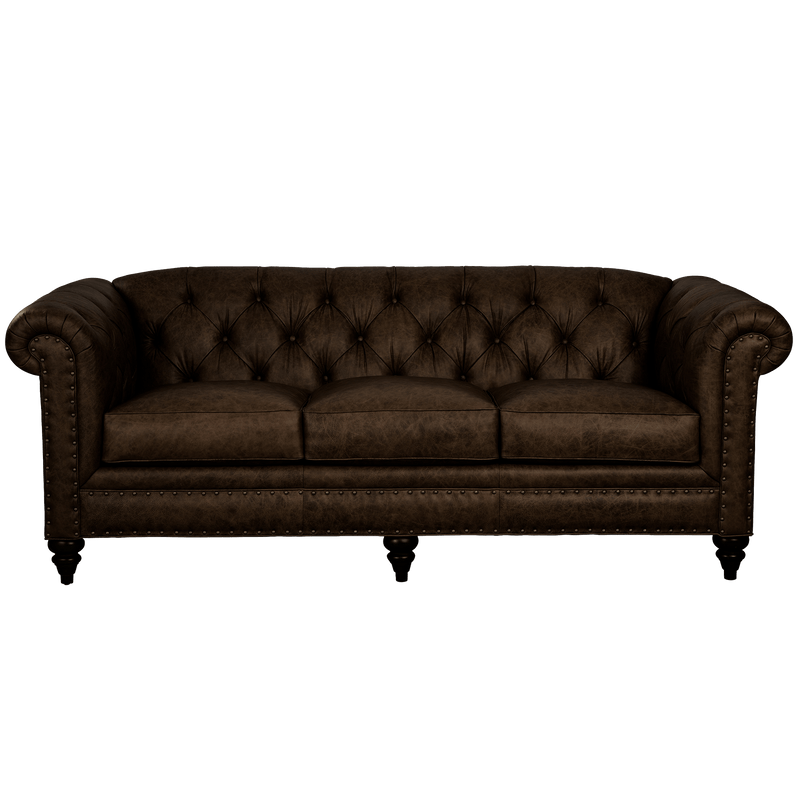 Ulrika Genuine Leather Sofa - Made in U.S.A. - Coja