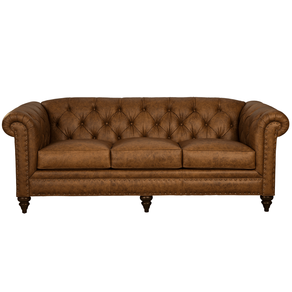 Ulrika Genuine Leather Sofa - Made in U.S.A. - Coja