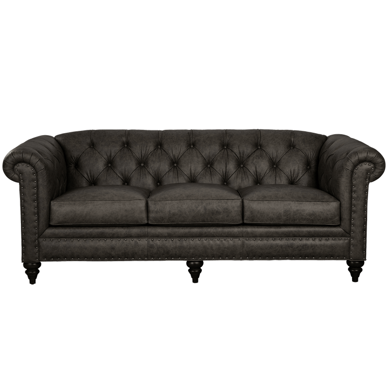 Ulrika Genuine Leather Sofa - Made in U.S.A. - Coja