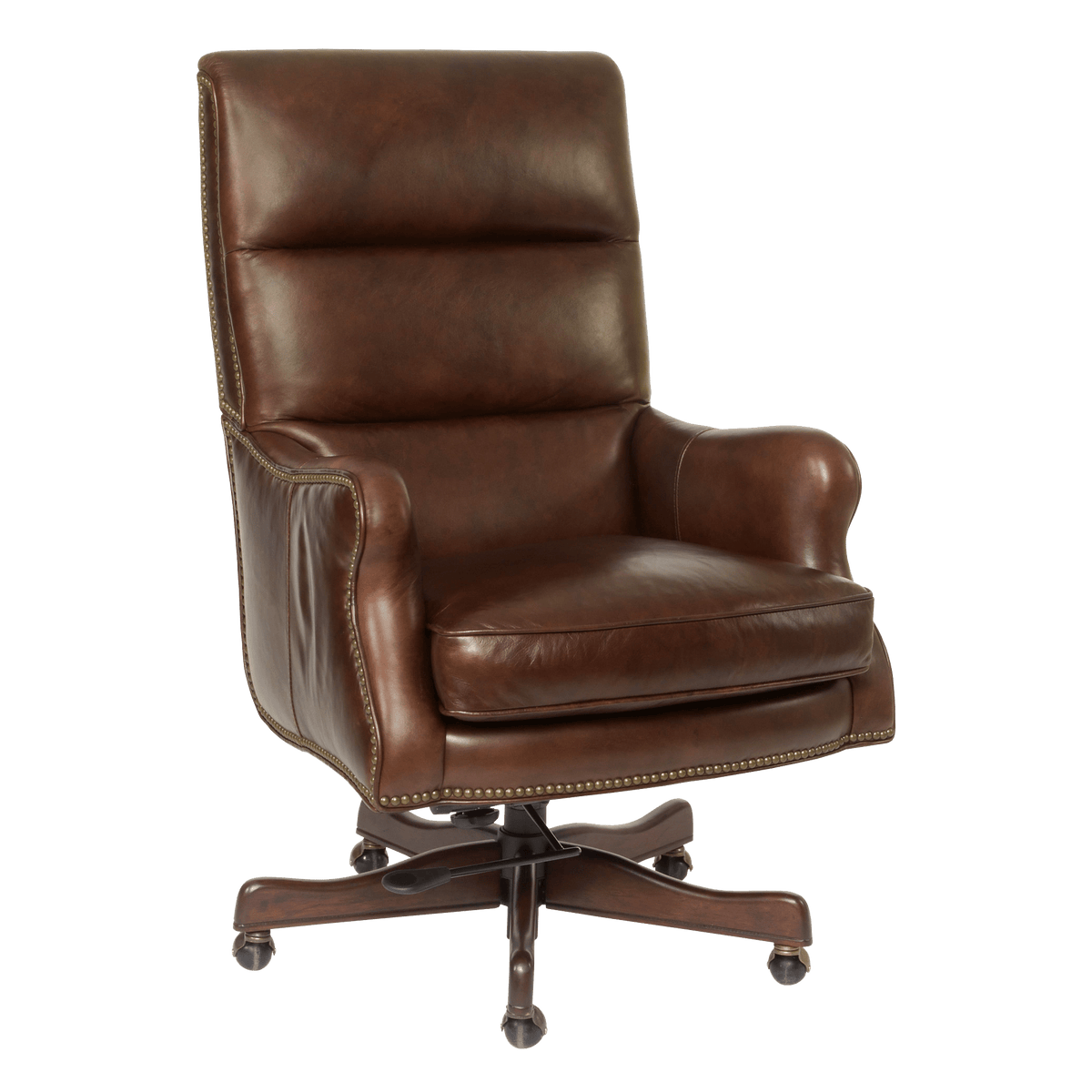 Vander Leather Office Chair, Brown - Coja