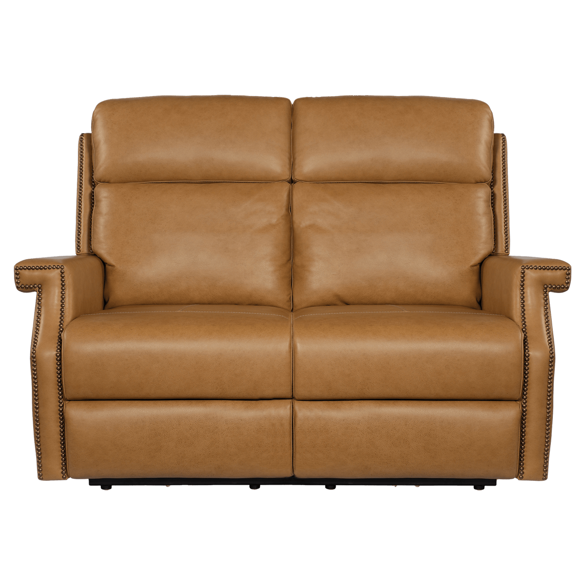 Veliko 57.5&quot; Wide Upholstered Leather Loveseat - Coja