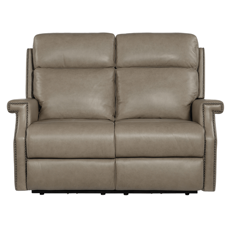 Veliko 57.5" Wide Upholstered Leather Loveseat - Coja