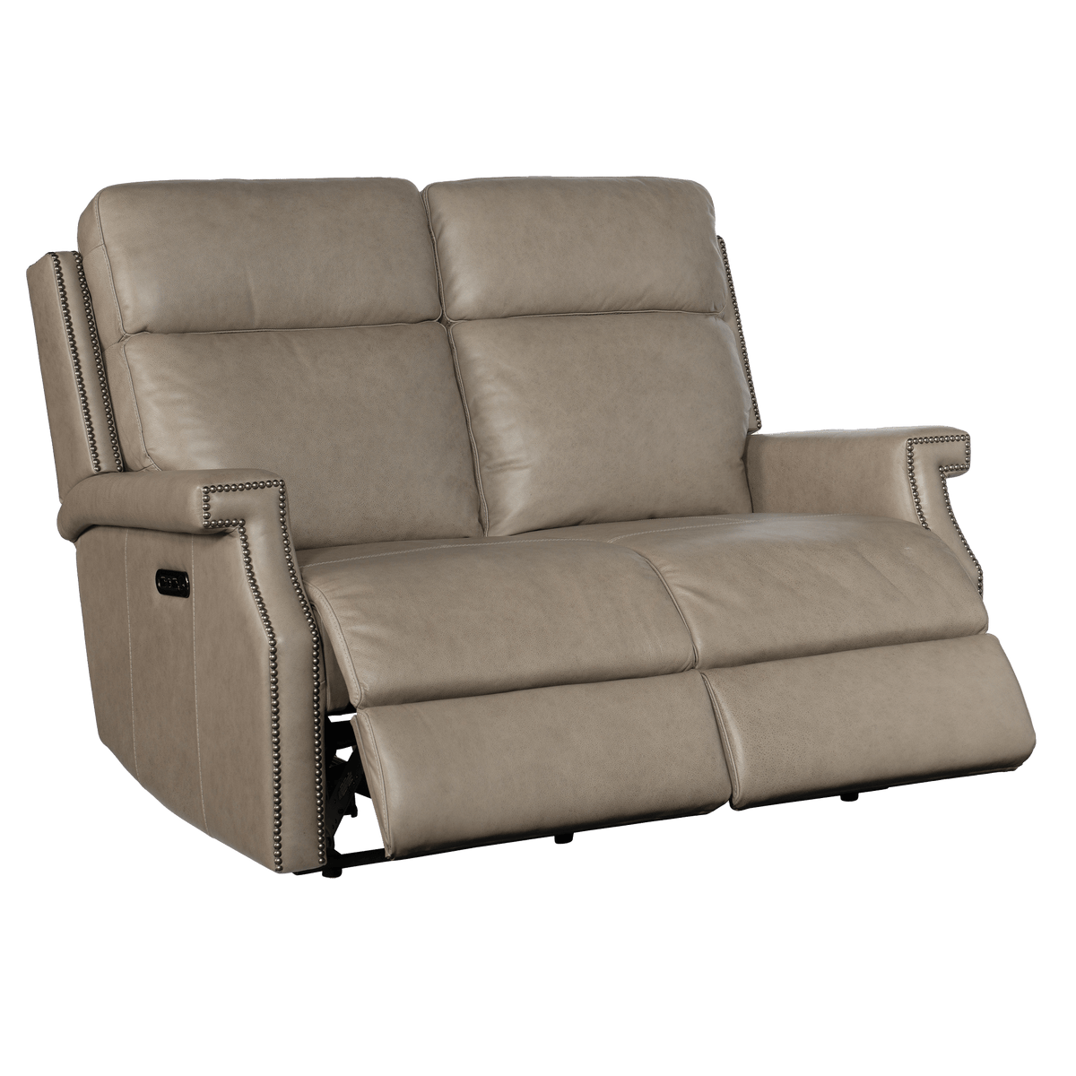 Veliko 57.5&quot; Wide Upholstered Leather Loveseat - Coja