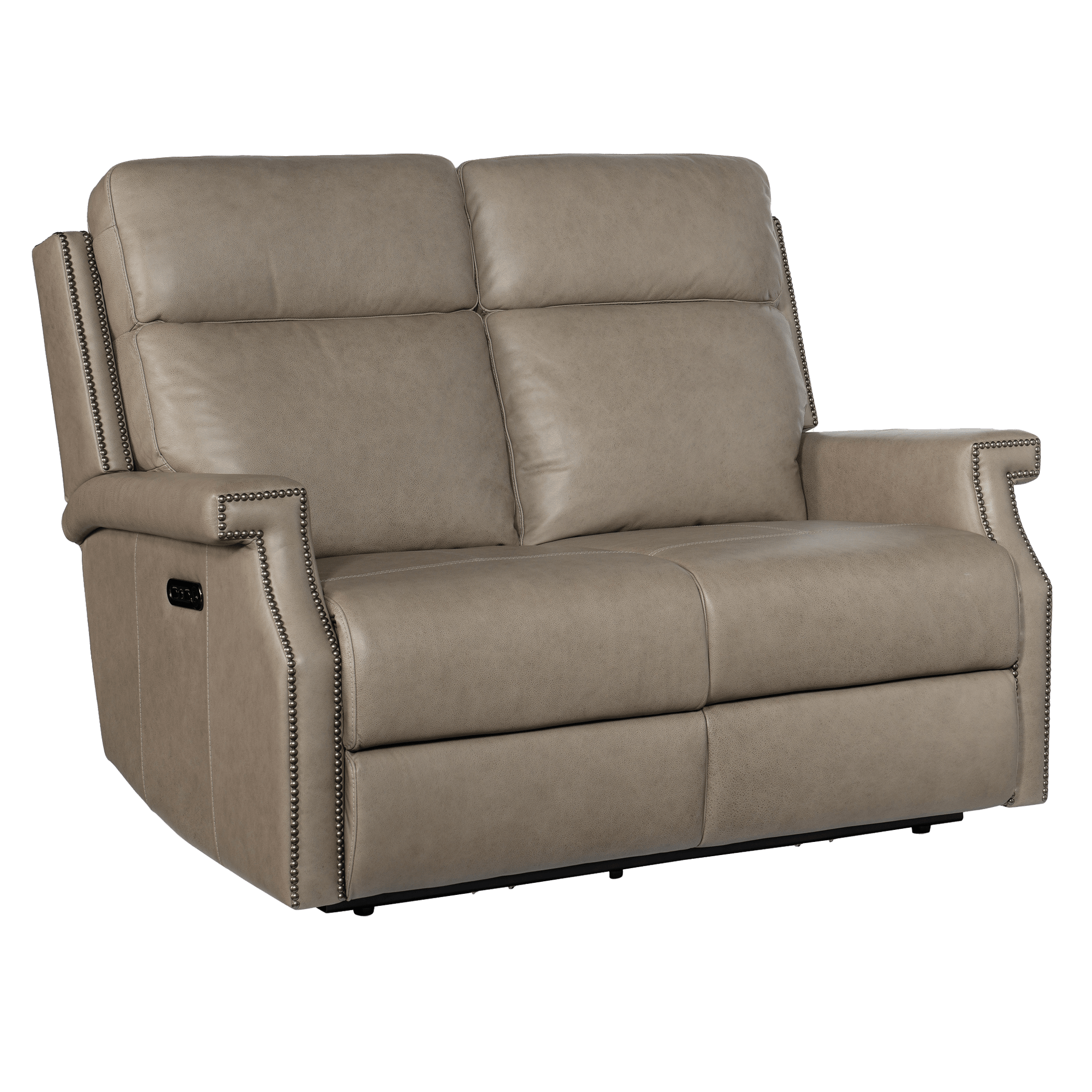 Veliko 57.5" Wide Upholstered Leather Loveseat - Coja