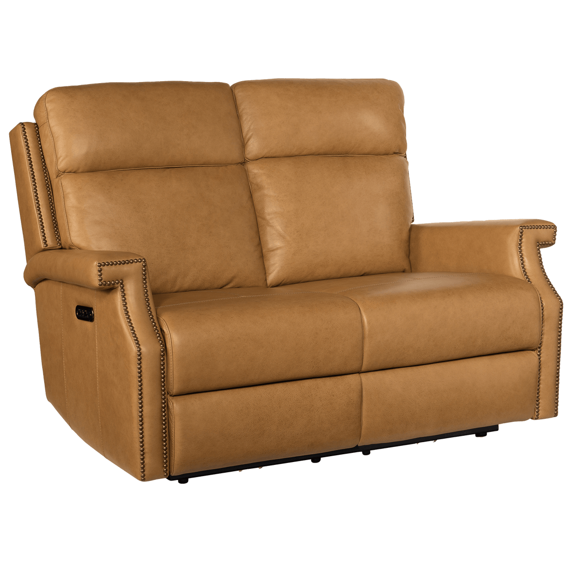 Veliko 57.5&quot; Wide Upholstered Leather Loveseat - Coja