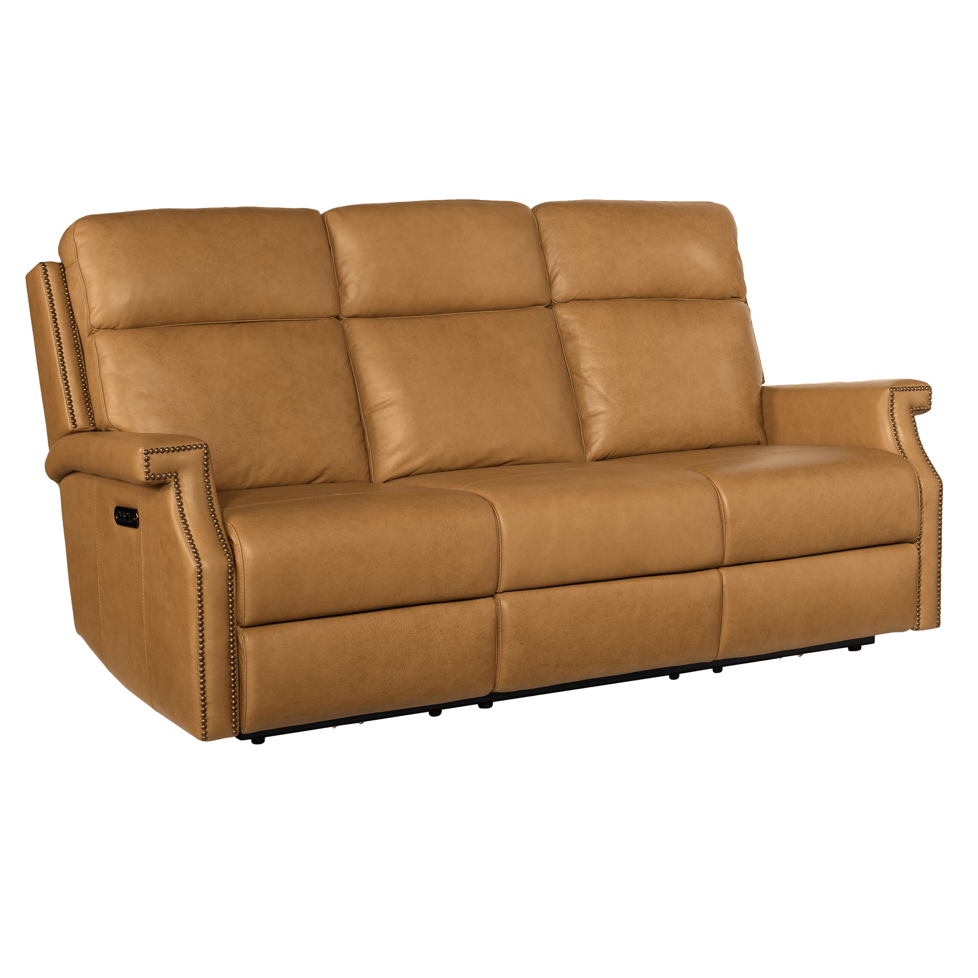 Veliko 80.5" Wide Upholstered Leather Sofa - Coja