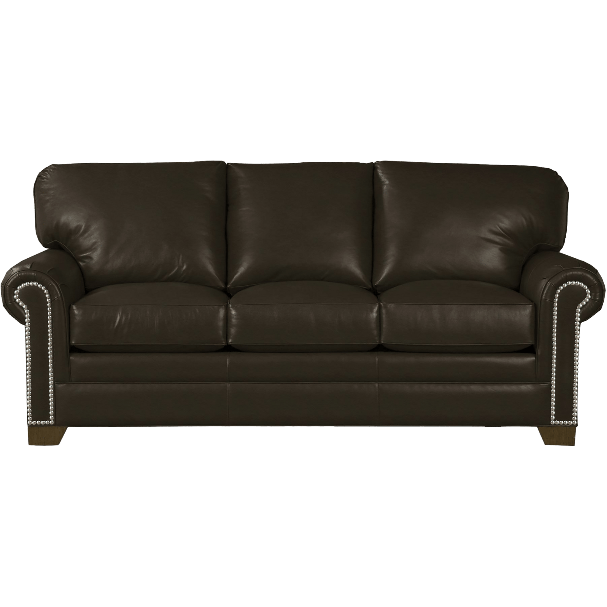 Vidonia Genuine Leather Sofa - Made in U.S.A.