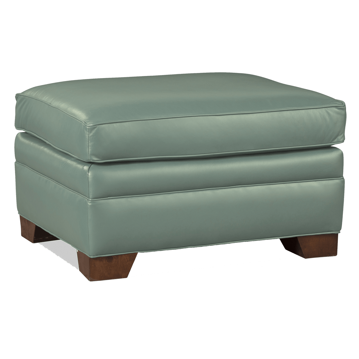 Vidonia Genuine Leather Ottoman - Made in U.S.A. - Coja