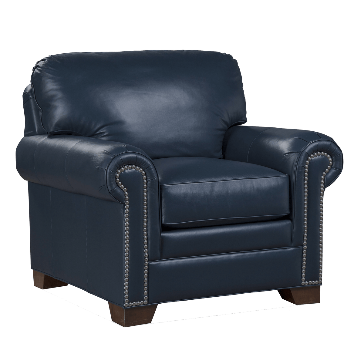 Vidonia Genuine Leather Armchair - Made in U.S.A. - Coja