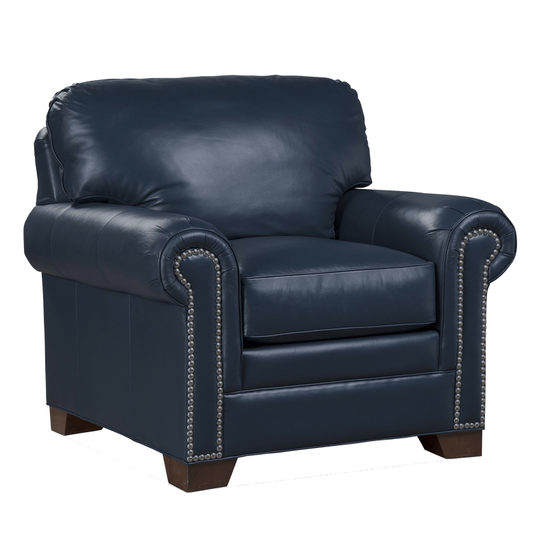 Vidonia Genuine Leather Armchair - Made in U.S.A. - Coja