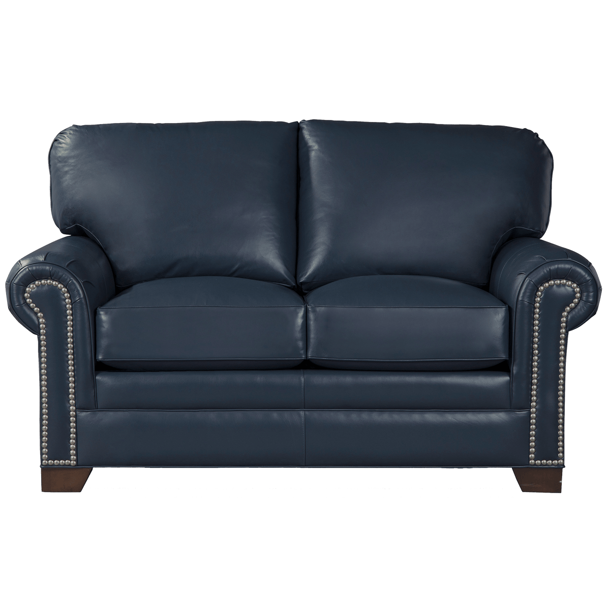 Vidonia Genuine Leather Loveseat - Made in U.S.A. - Coja