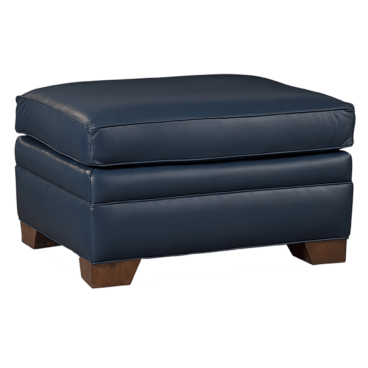 Vidonia Genuine Leather Ottoman - Made in U.S.A. - Coja