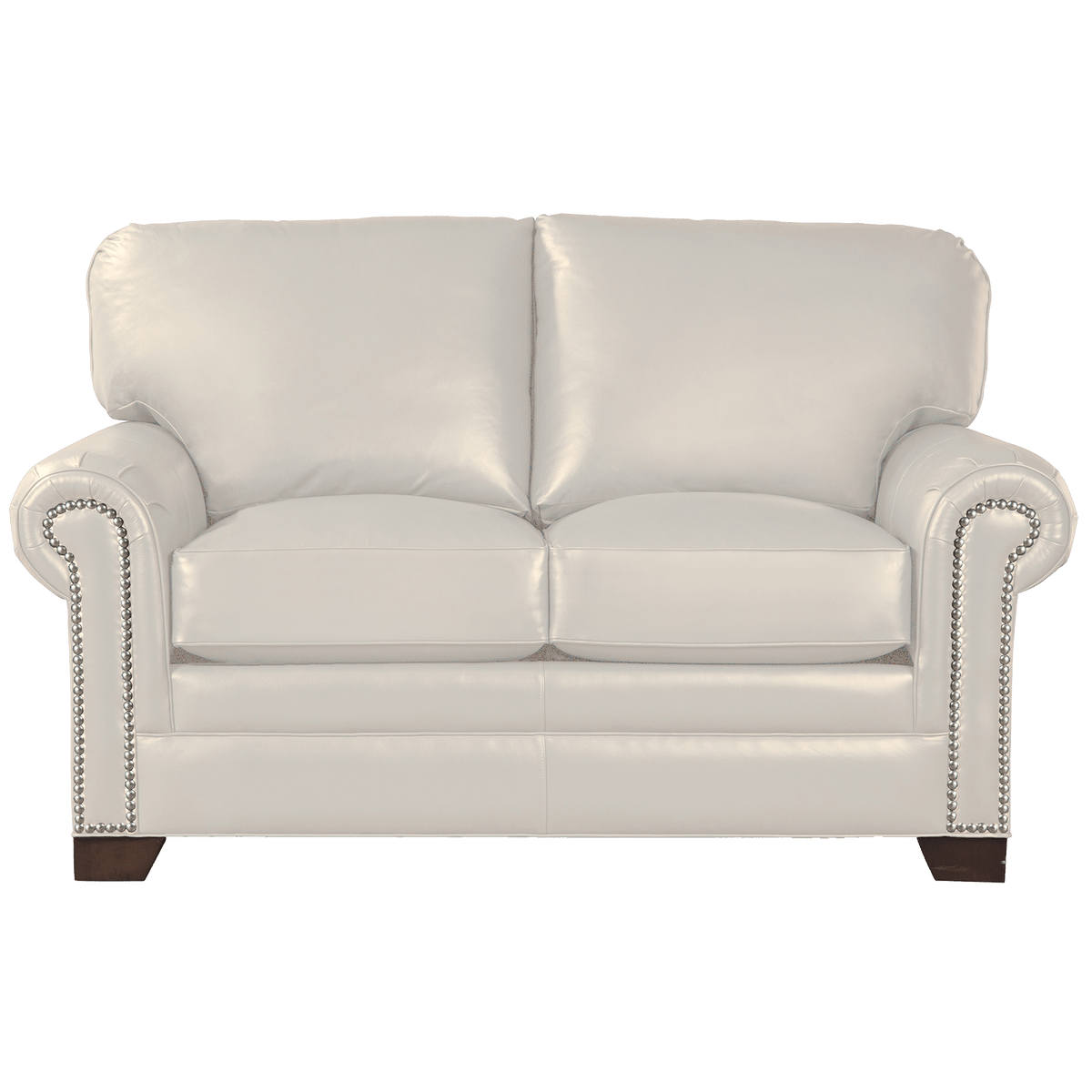 Vidonia Genuine Leather Loveseat - Made in U.S.A. - Coja