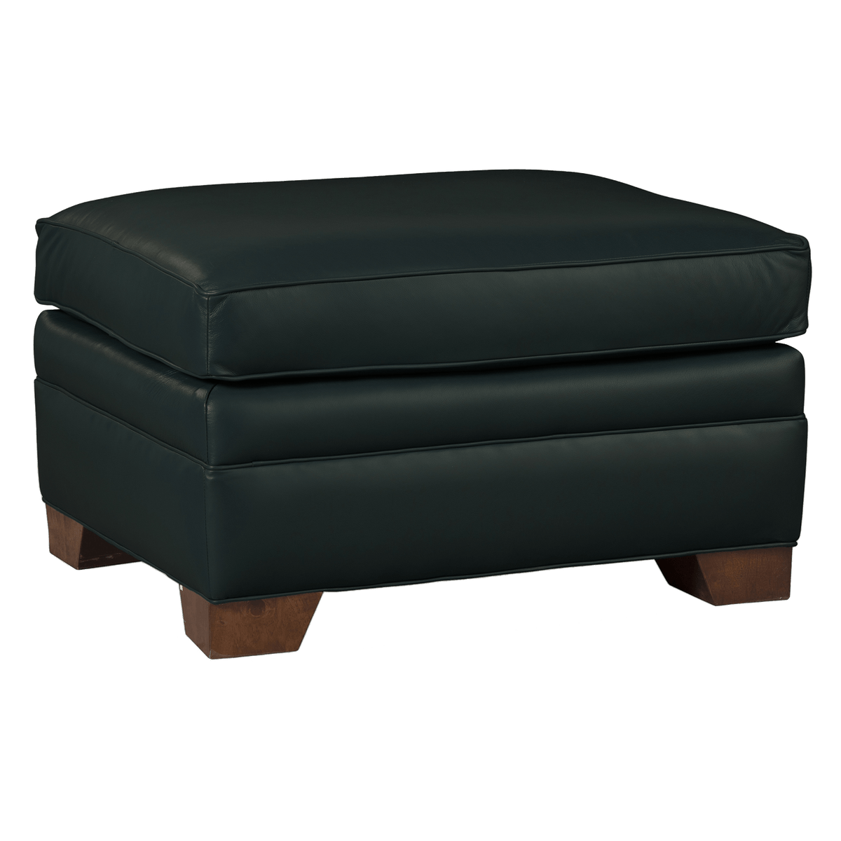 Vidonia Genuine Leather Ottoman - Made in U.S.A. - Coja