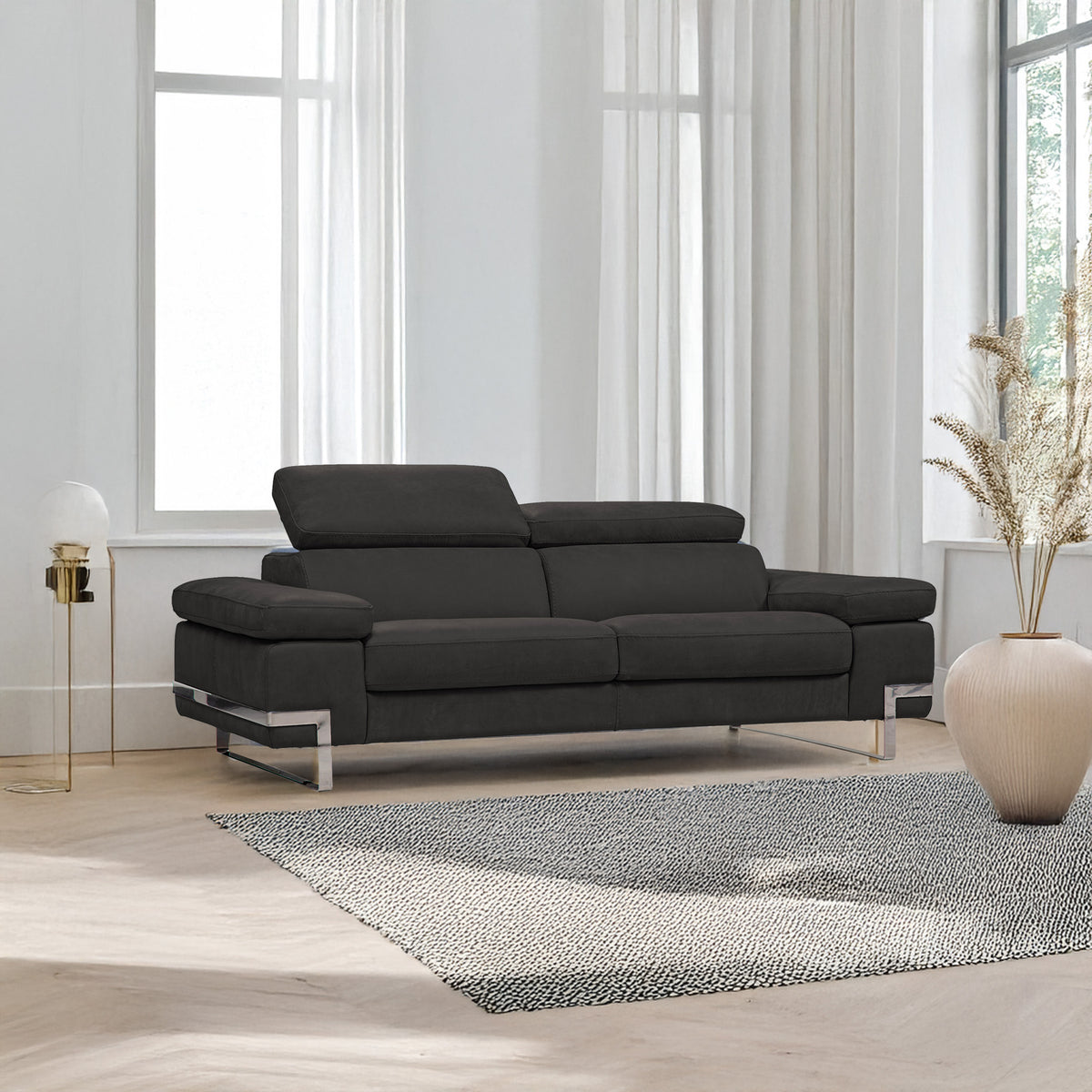Vittoria Contemporary Italian Leather Sofa - Coja
