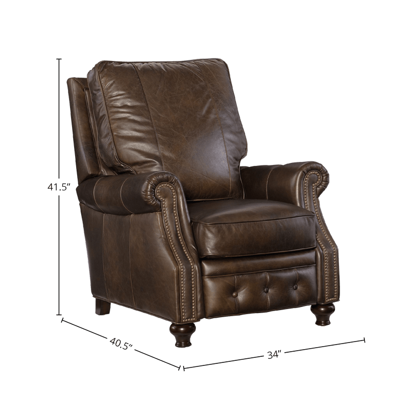 Wingate Recliner Chair, Leather - Coja