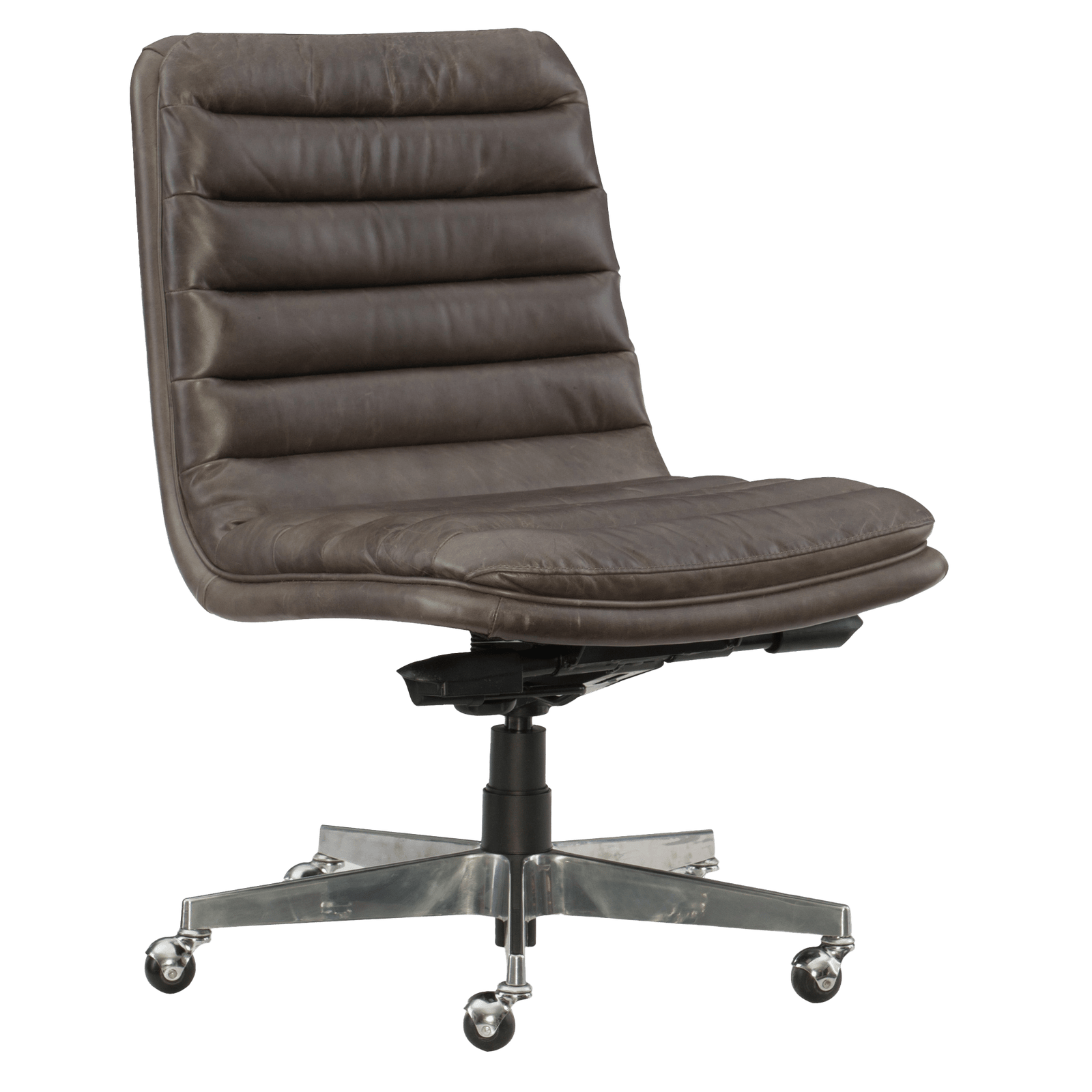 Westley Leather Office Chair, Gray - Coja