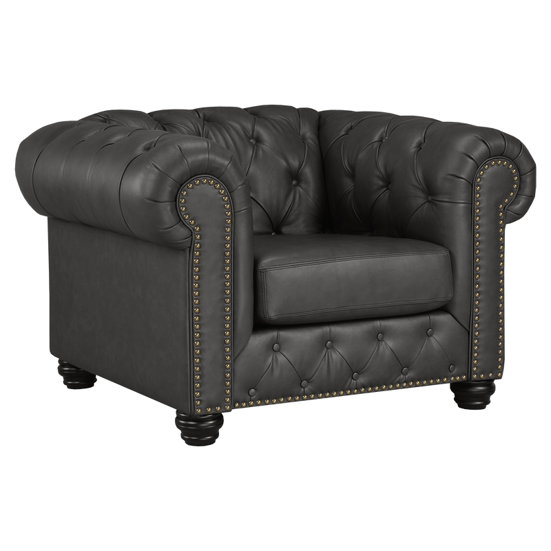 Wigan Top Grain Leather Sofa and Armchair Set - Coja