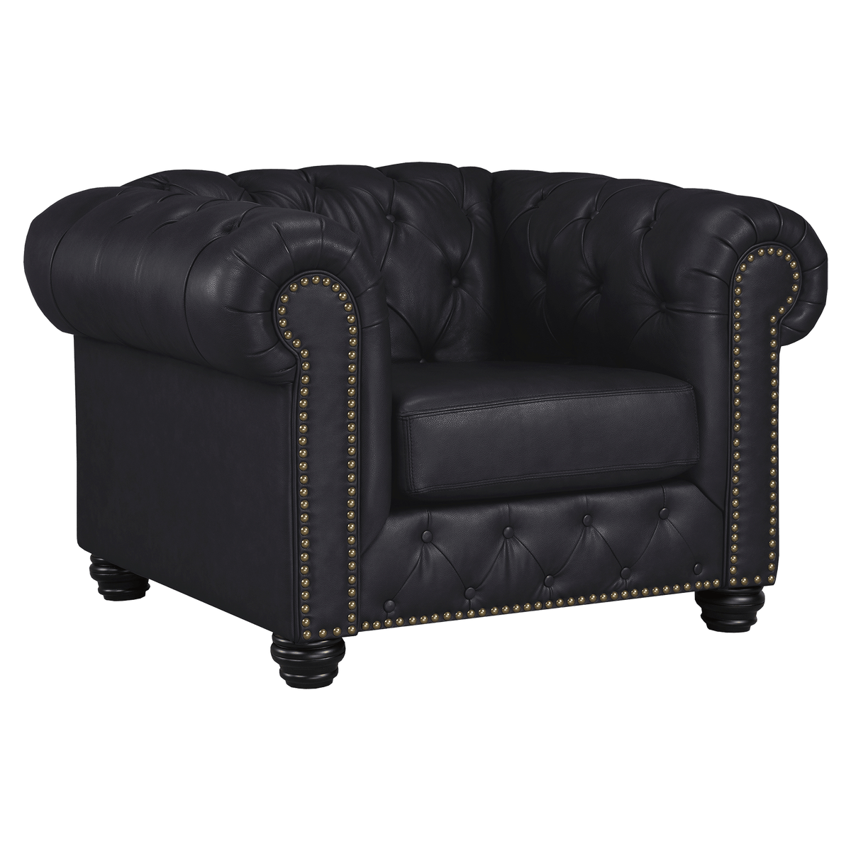 Wigan Top Grain Leather Chair - Coja