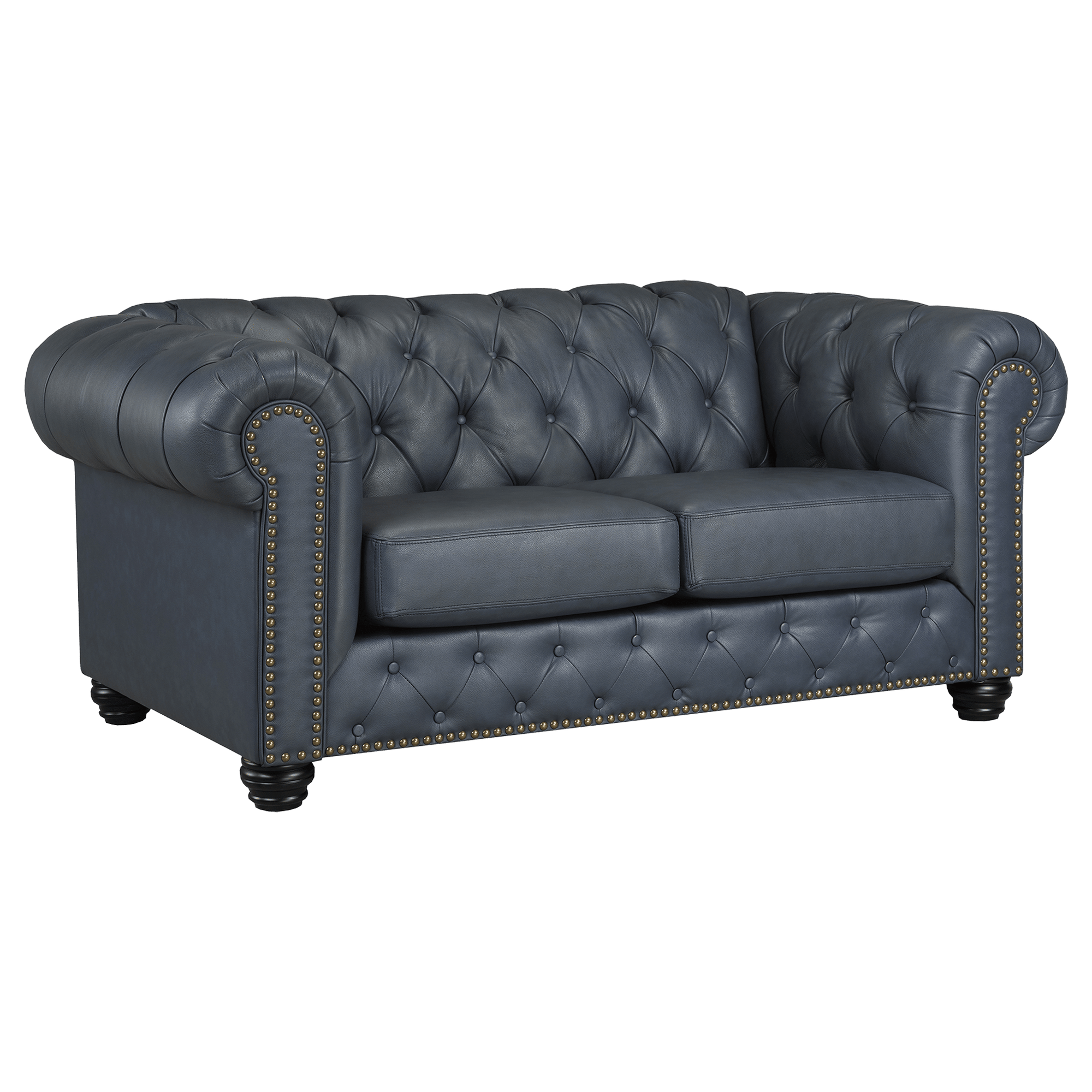 Wigan Top Grain Leather Loveseat