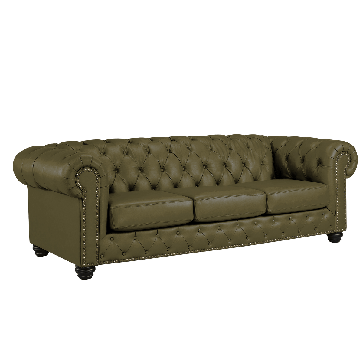 Wigan Top Grain Leather Sofa and Loveseat Set - Coja