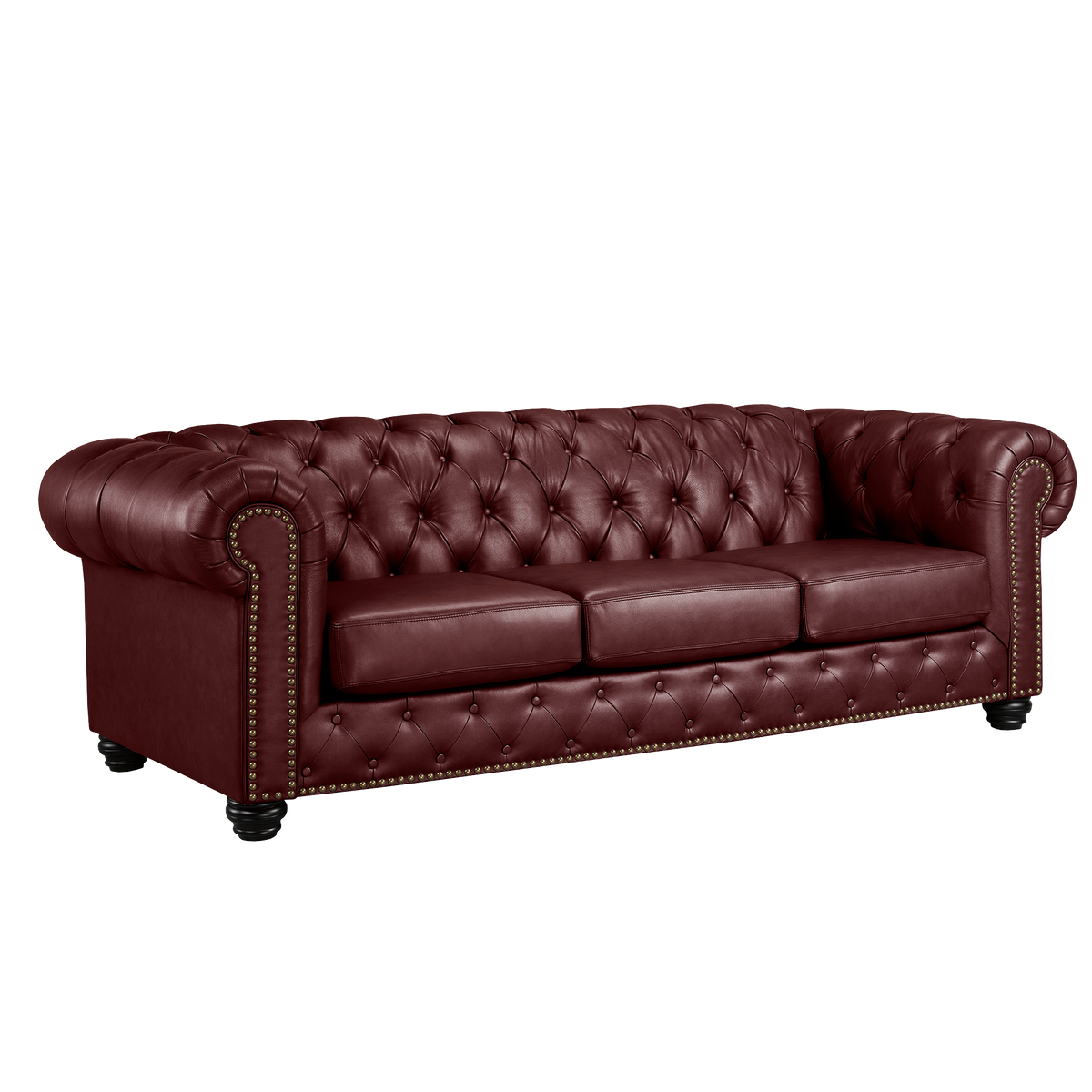 Wigan Top Grain Leather Sofa and Armchair Set - Coja