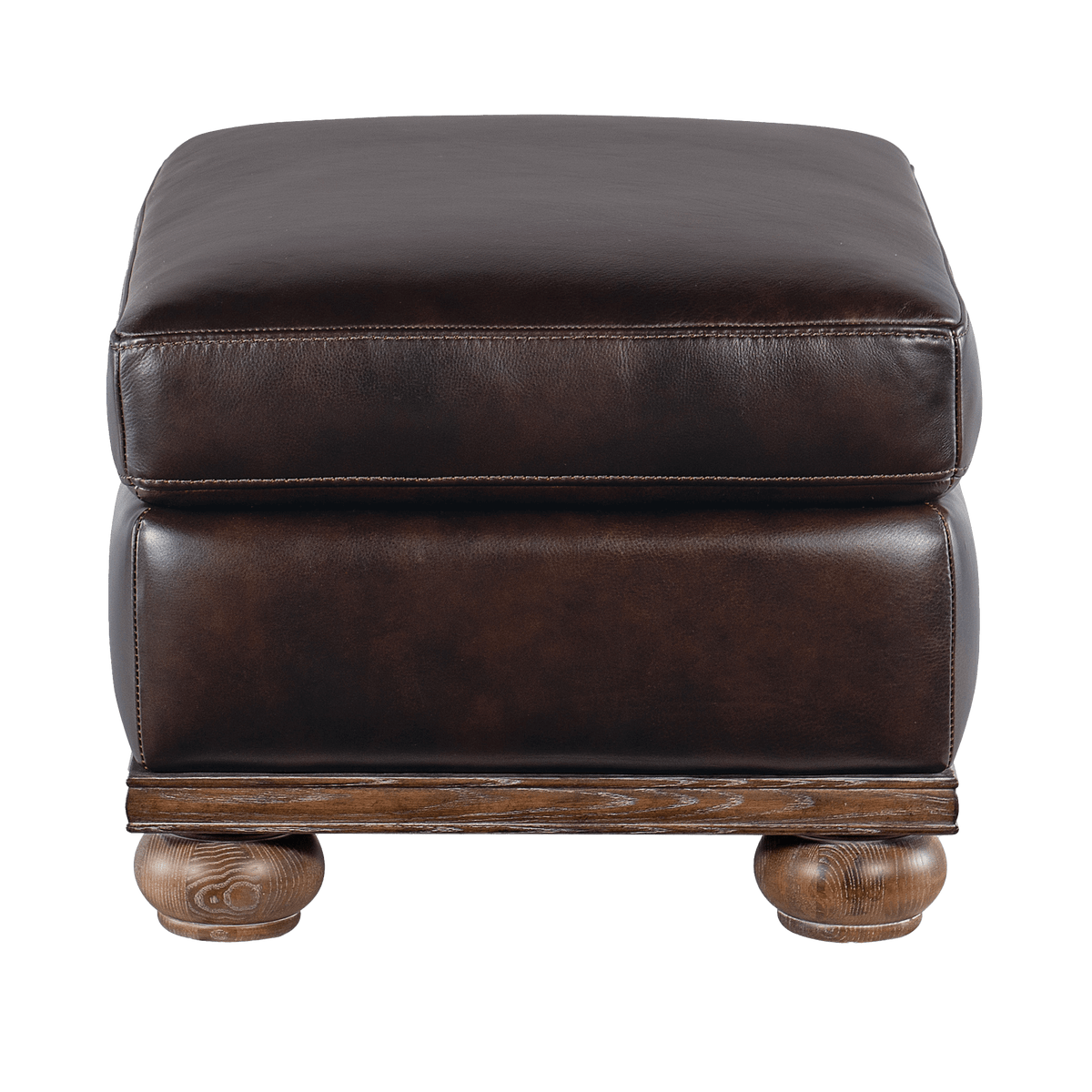 Witney Leather Ottoman - Coja