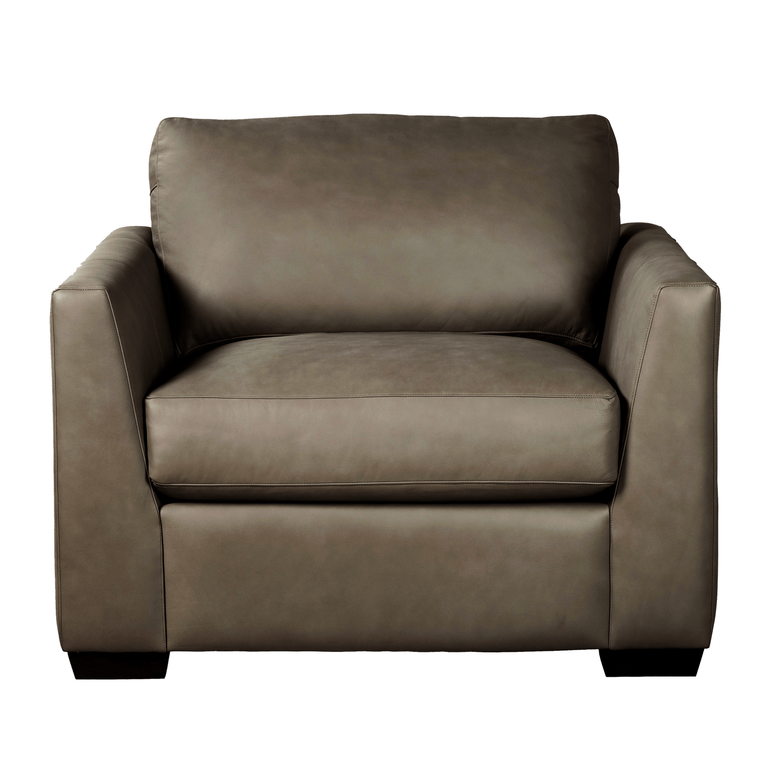 Yolainne Genuine Leather Chair and a Half - Made in U.S.A.