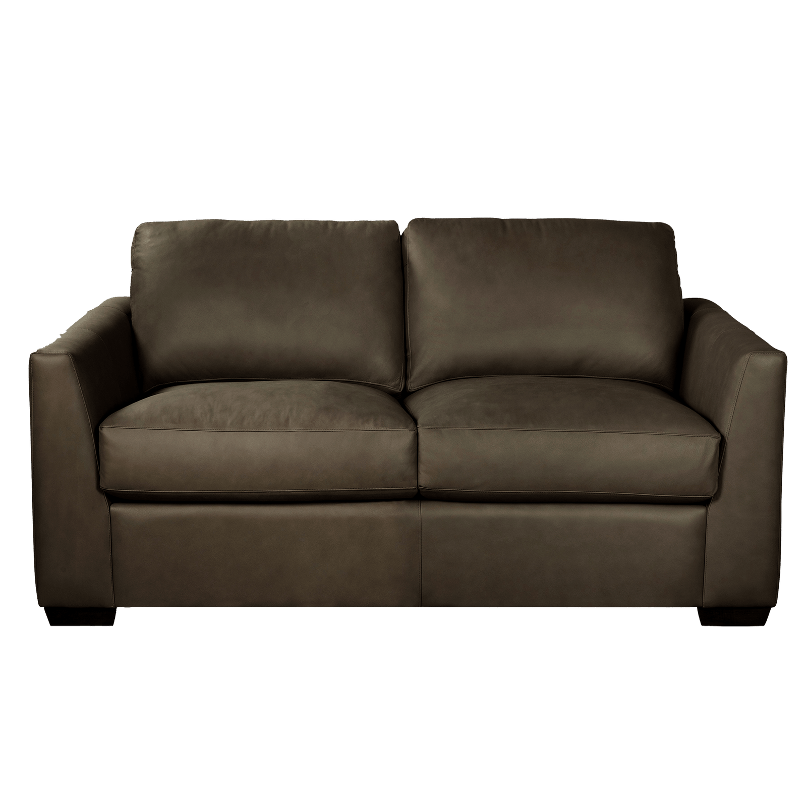 Yolainne Genuine Leather Loveseat - Made in U.S.A.