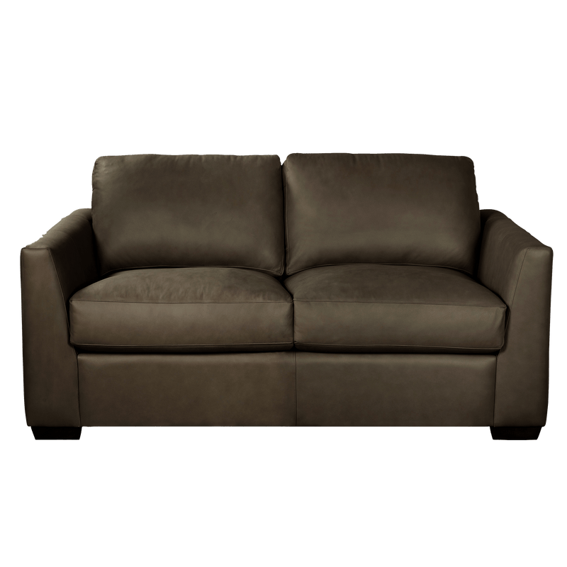 Yolainne Genuine Leather Loveseat - Made in U.S.A. - Coja