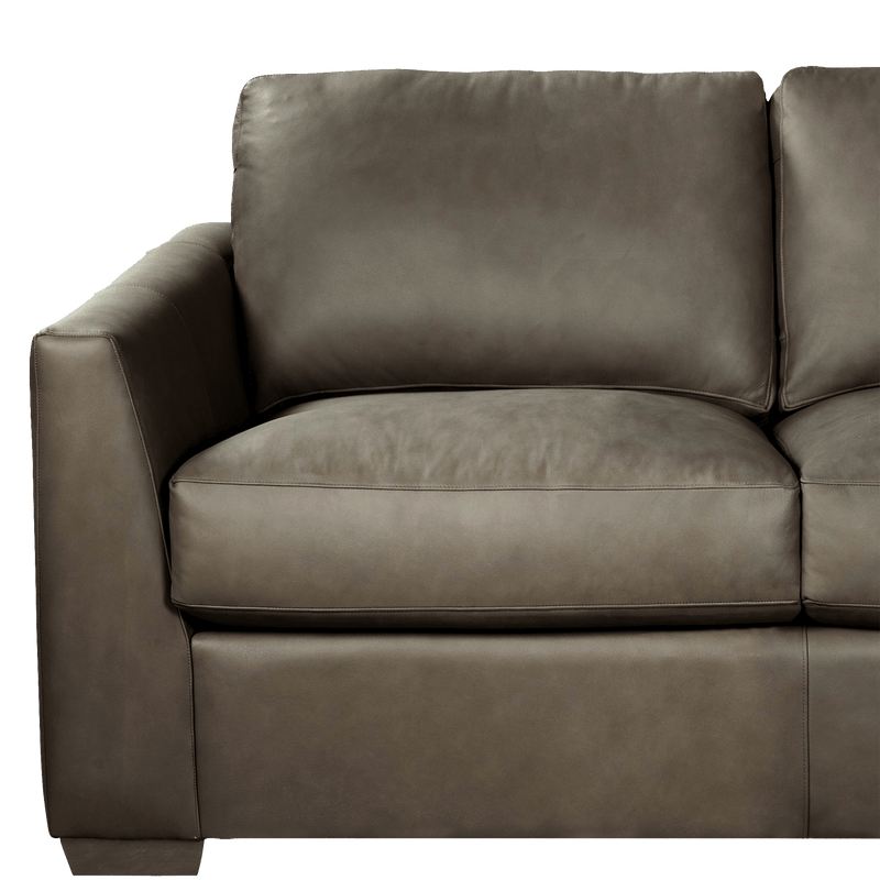 Yolainne Genuine Leather Loveseat - Made in U.S.A. - Coja