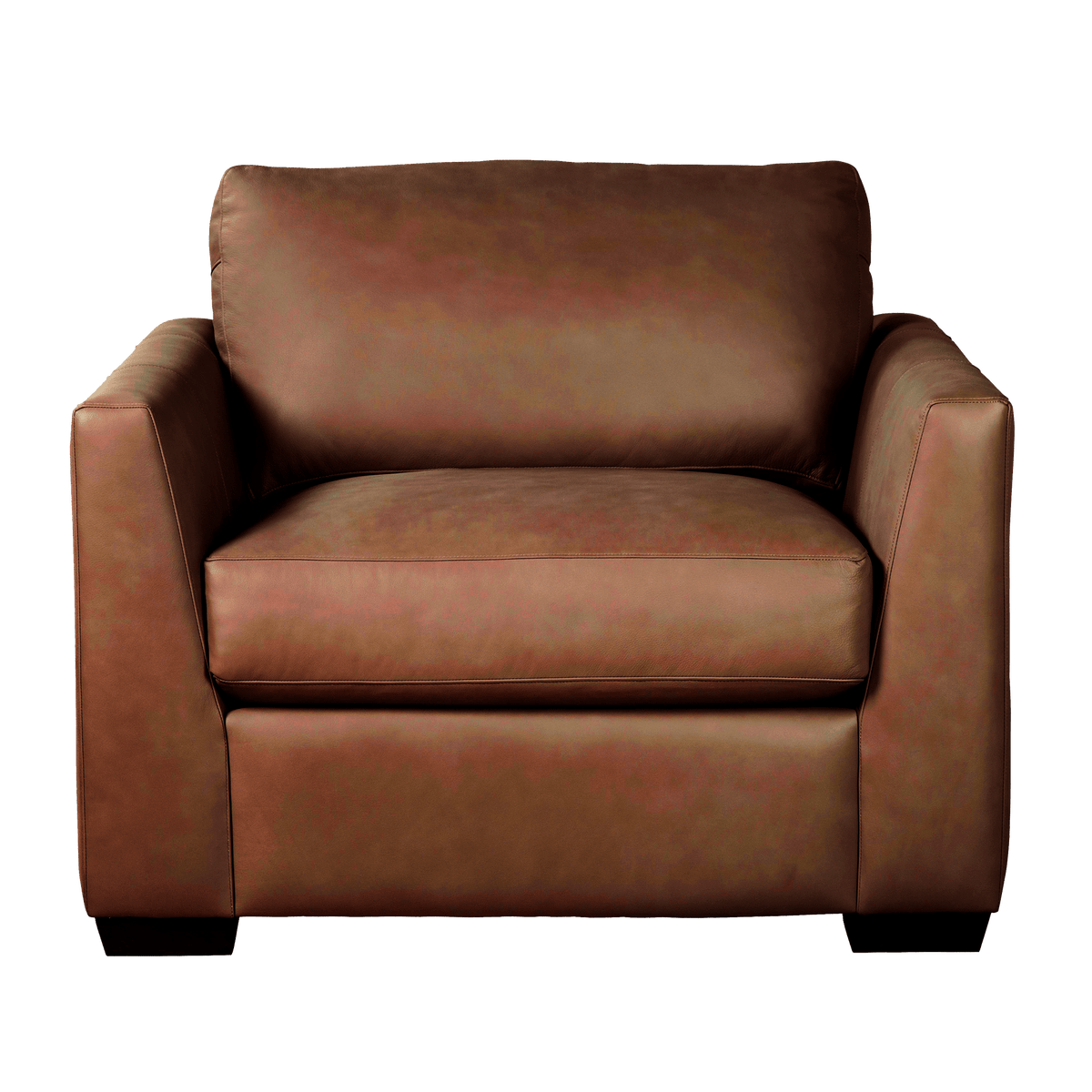 Yolainne Genuine Leather Chair and a Half - Made in U.S.A. - Coja