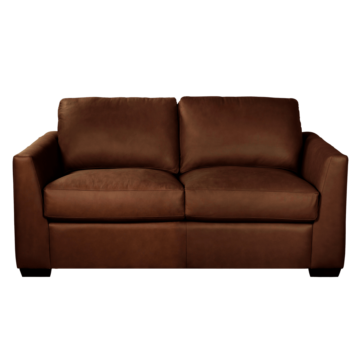 Yolainne Genuine Leather Loveseat - Made in U.S.A. - Coja