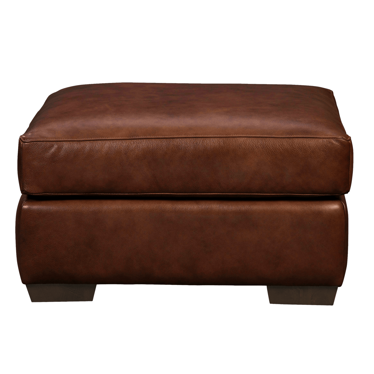 Yolainne Genuine Leather Ottoman - Made in U.S.A. - Coja