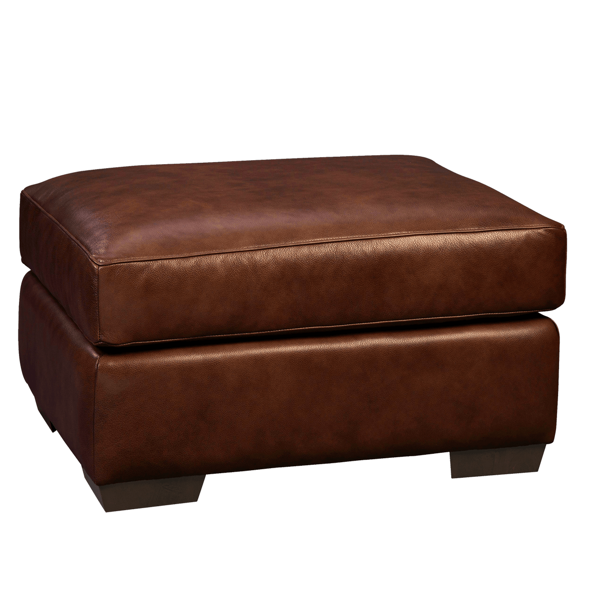 Yolainne Genuine Leather Ottoman - Made in U.S.A. - Coja