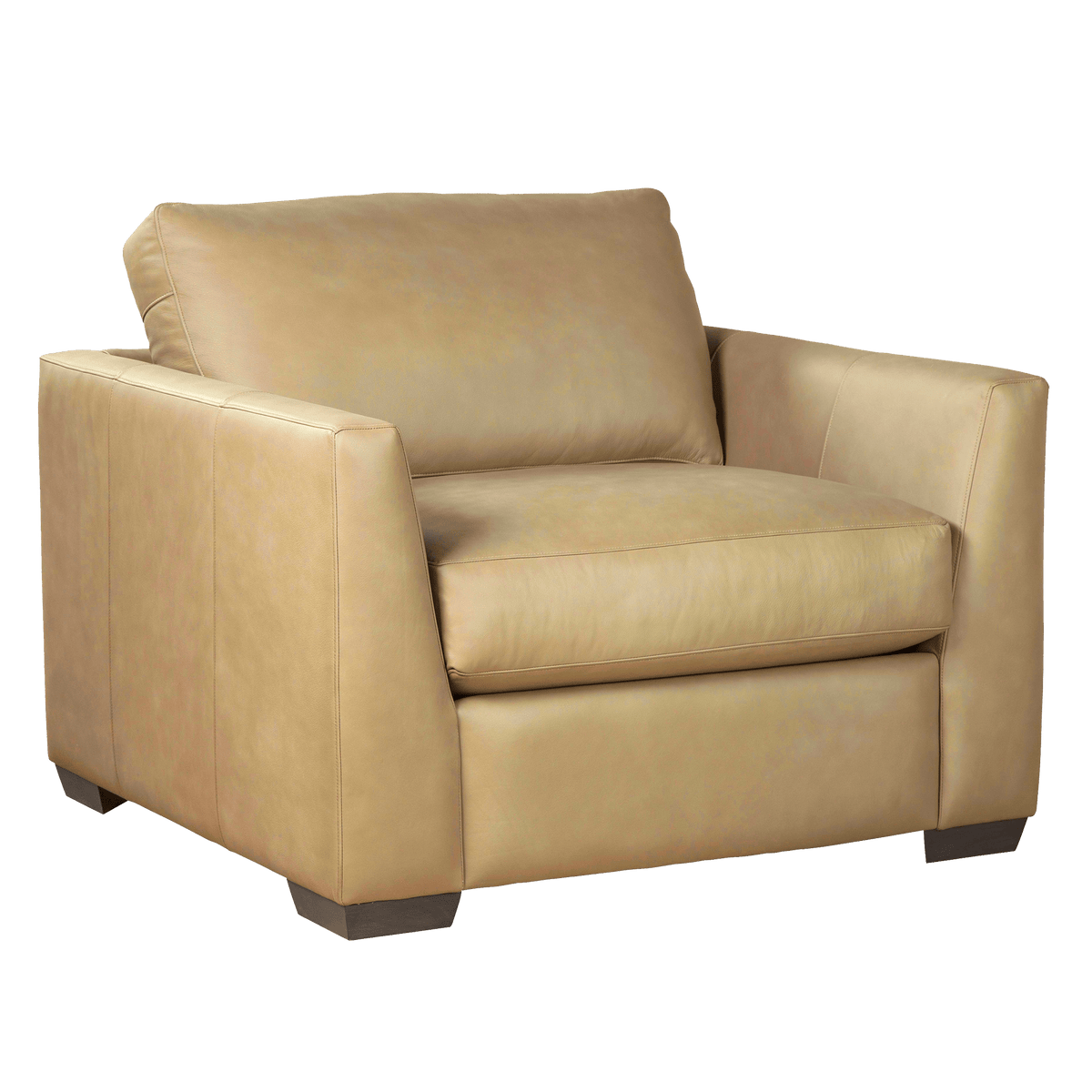 Yolainne Genuine Leather Chair and a Half - Made in U.S.A. - Coja