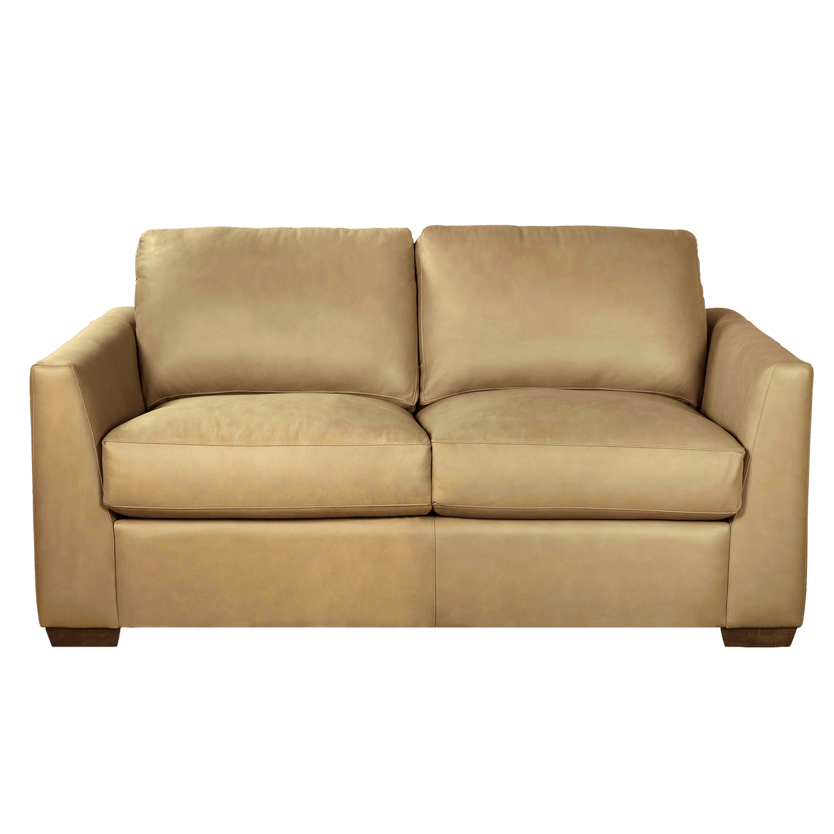 Yolainne Genuine Leather Loveseat - Made in U.S.A. - Coja