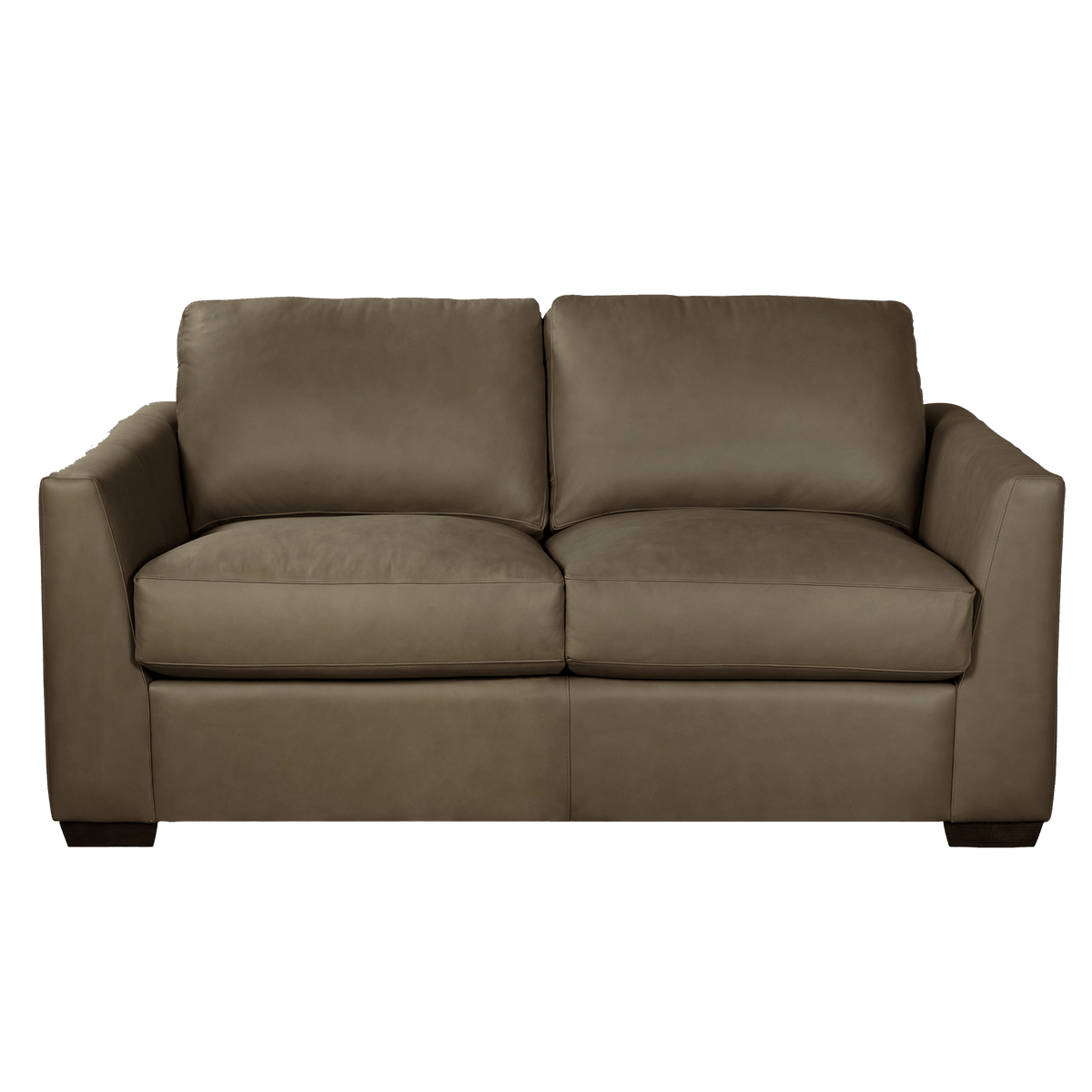 Yolainne Genuine Leather Loveseat - Made in U.S.A. - Coja