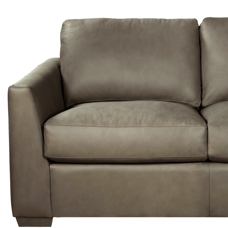 Yolainne Genuine Leather Loveseat - Made in U.S.A. - Coja