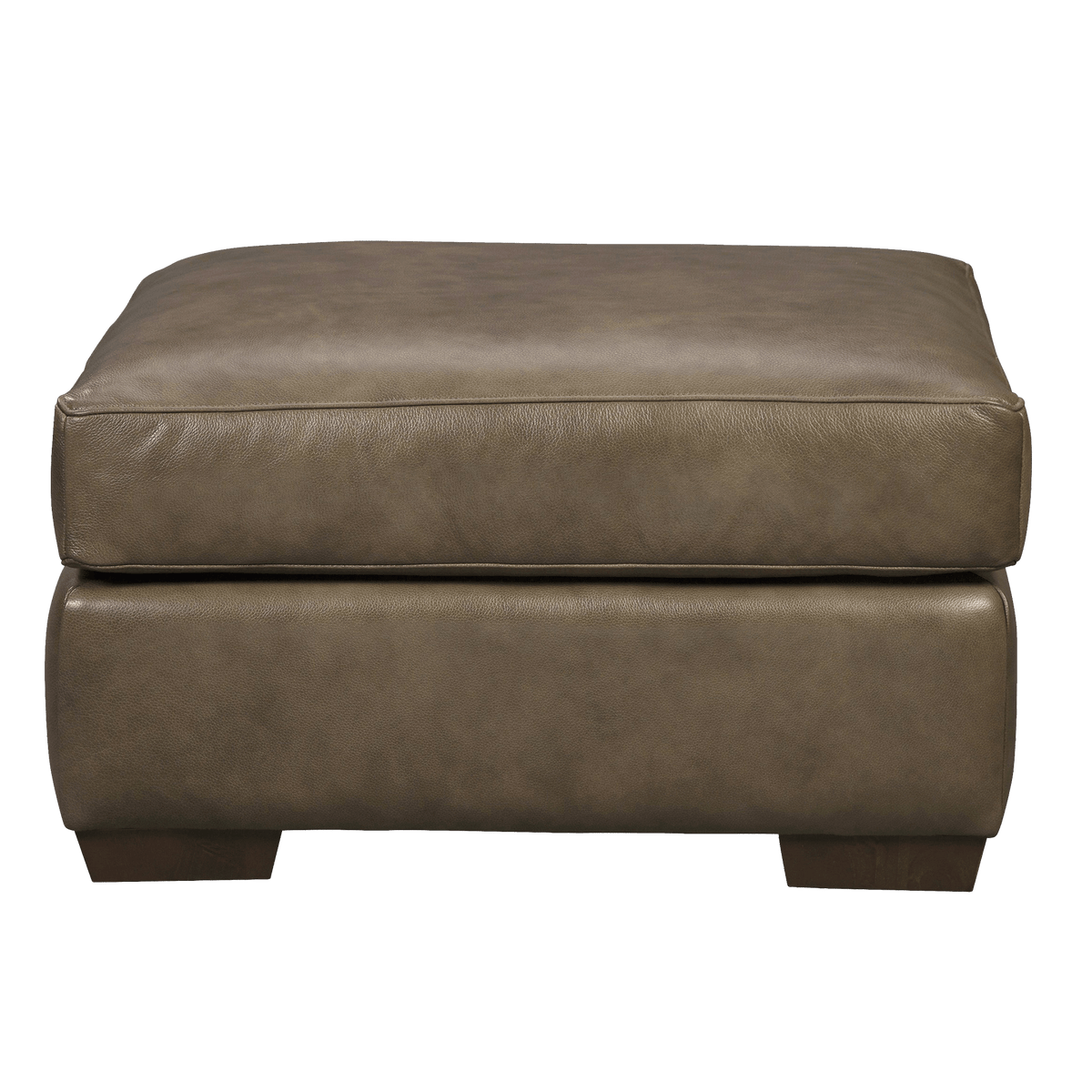 Yolainne Genuine Leather Ottoman - Made in U.S.A. - Coja