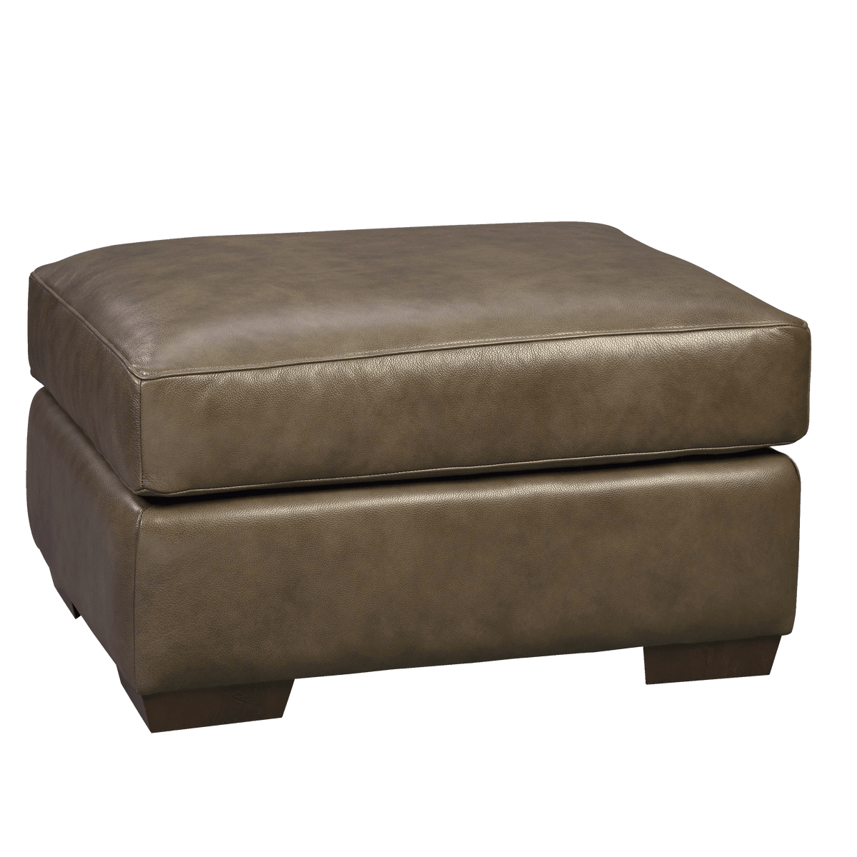 Yolainne Genuine Leather Ottoman - Made in U.S.A. - Coja