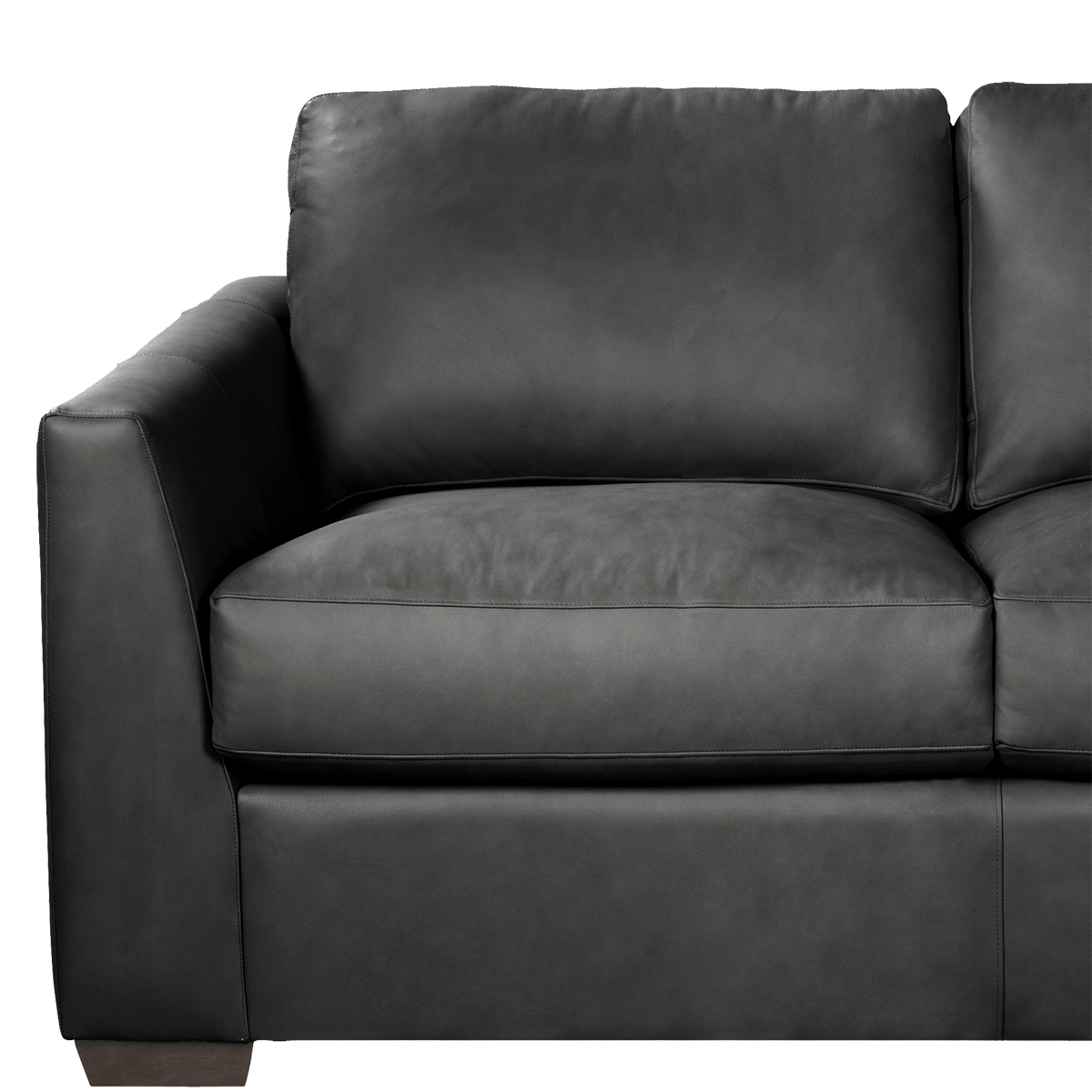 Yolainne Genuine Leather Loveseat - Made in U.S.A. - Coja