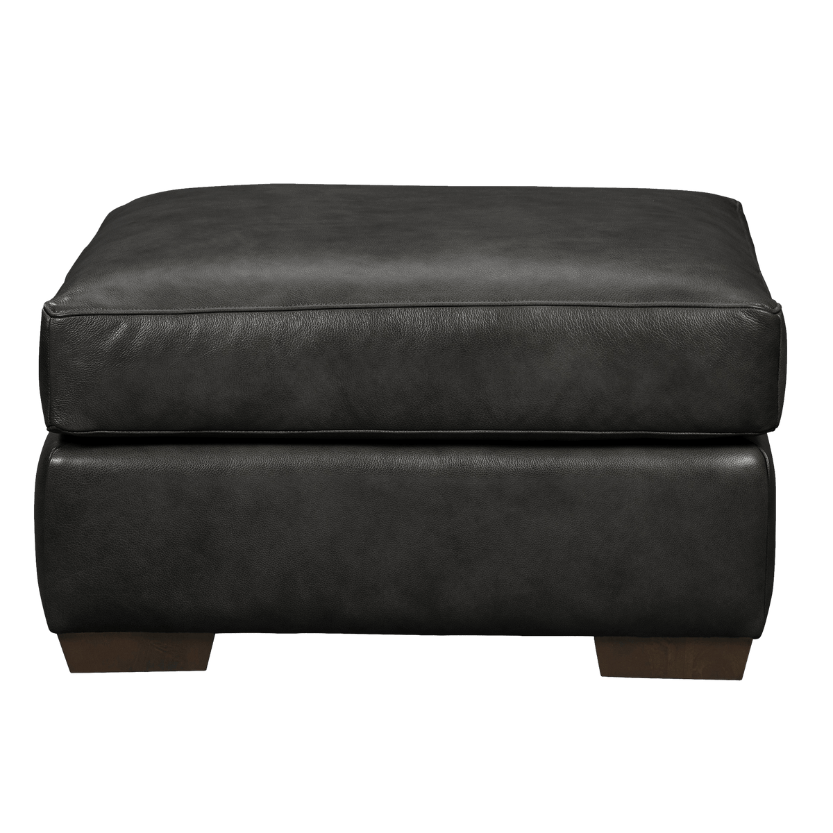 Yolainne Genuine Leather Ottoman - Made in U.S.A. - Coja